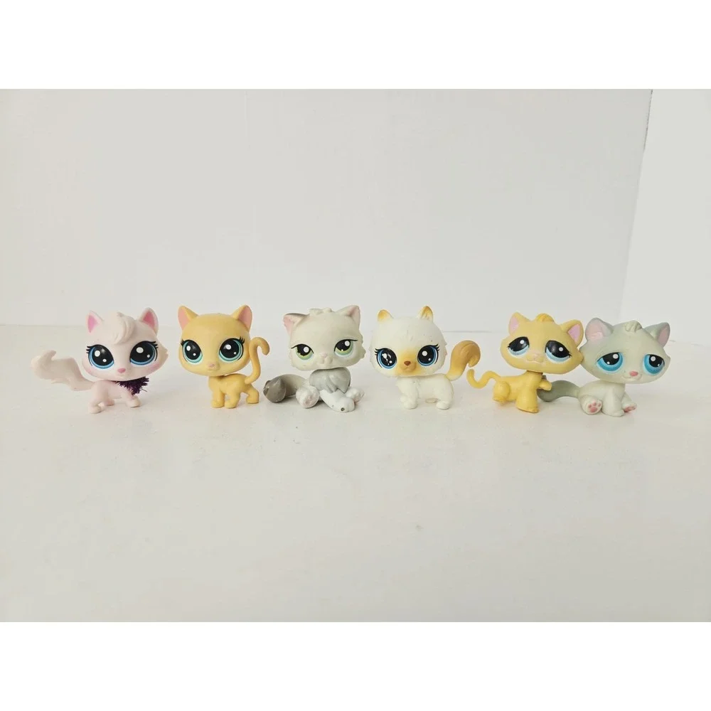 Littlest Pet Shop figure lot cats 53 1035 1-104 328 2-77 1-98